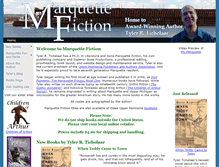 Tablet Screenshot of marquettefiction.com